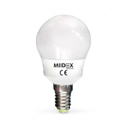 Pack de 3 ampoules LED E14 6 W P45 bulbe 3000 K MIIDEX LIGHTING 748321 photo du produit Secondaire 1 L