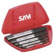 Coffret de 5 extracteurs hélicoïdaux SAM OUTILLAGE 761-C-5 photo du produit