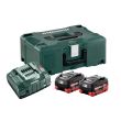 Visseuse à choc 18V Metabo SSW 18 LTX 300 BL + 2 batteries 5,5 Ah + chargeur + MetaLoc - 602395660 photo du produit Secondaire 2 S