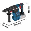 Perforateur SDS-Plus 18 V GBH 18V-26F Professional + 2 batteries ProCORE18V 5,5 Ah + chargeur rapide + coffret L-BOXX BOSCH 061191000F photo du produit Secondaire 1 S