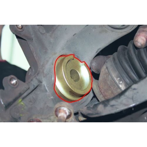 Contre-plaques de montage Volkswagen-Audi-Seat-Skoda 2 pièces KS TOOLS 440.0064 photo du produit Secondaire 4 L
