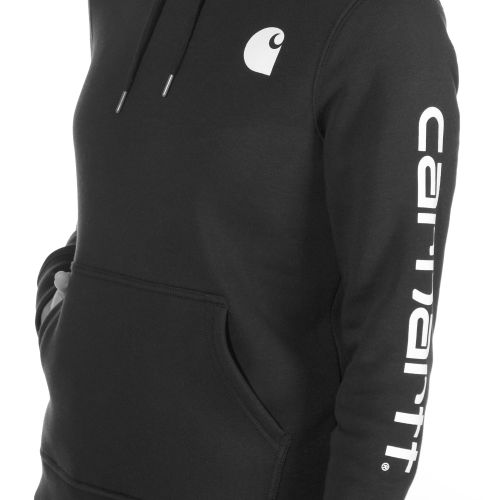 Sweat-shirt à capuche CLARKSBURG femme Ttaille XS noir - CARHARTT - S1102791001XS pas cher Secondaire 5 L