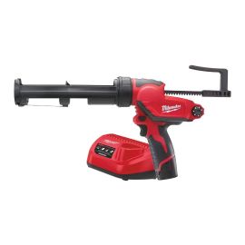 Pistolet à mastic 12V Milwaukee M12 PCG/310C-201B + 1 batterie 2Ah + chargeur + sac de transport - 4933441655 photo du produit Principale M