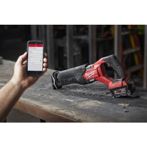 Scie sabre M18 FUEL ONE-KEY 18 V ONEFSZ-502X + 2 batteries 5 Ah + chargeur rapide + HD BOX - MILWAUKEE - 4933478294 photo du produit Secondaire 3 L