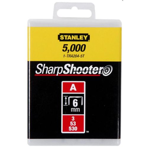 Agrafes Type A 4 mm boîte de 1000 STANLEY 1-TRA202T photo du produit