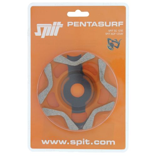 Disque Pentasurf D125 mm travaux de finition SPIT 610517 photo du produit Secondaire 2 L