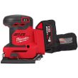 Ponceuse vibrante 18 V M18 BQSS-502B + 2 batteries 5 Ah + chargeur MILWAUKEE 4933479967 photo du produit Secondaire 2 S