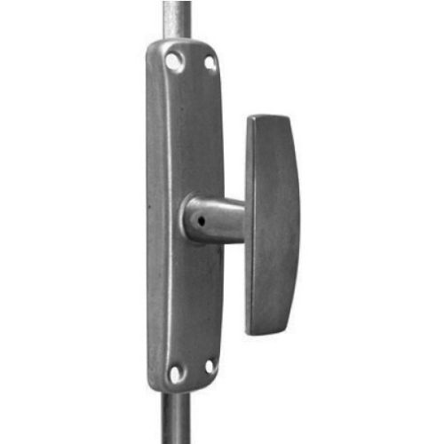 Cremone 3 points bouton zamak poli - MAP - MAP-3BZK pas cher