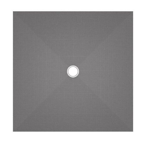 Receveur FUNDO PRIMO carré 900 x 900 x 40 mm trou central sans bonde WEDI 73735170 photo du produit