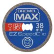Disque à tronçonner DREMEL MAX S545 diamant EZ SPEEDCLIC D38 mm DREMEL 2615S545DM photo du produit