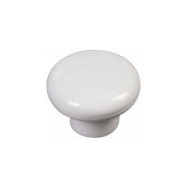 Bouton rond CADAP plastique blanc D34 - 5135/5S pas cher Principale M