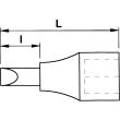 Douille tournevis 1/2'' 6 pans mâle L55-H6 - SAM OUTILLAGE - SC-5-6 pas cher Secondaire 1 S