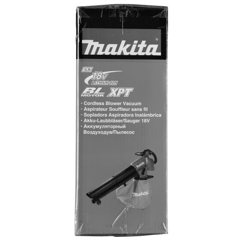 Aspirateur souffleur 18V LXT (sans batterie ni chargeur) + boîte en carton - MAKITA - DUB187Z pas cher Secondaire 17 L