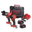 Pack 2 outils 18V (M18 FPD3 + M18 FID3) + 2 batteries 5Ah + chargeur + coffret HD BOX - MILWAUKEE- 4933480873 pas cher