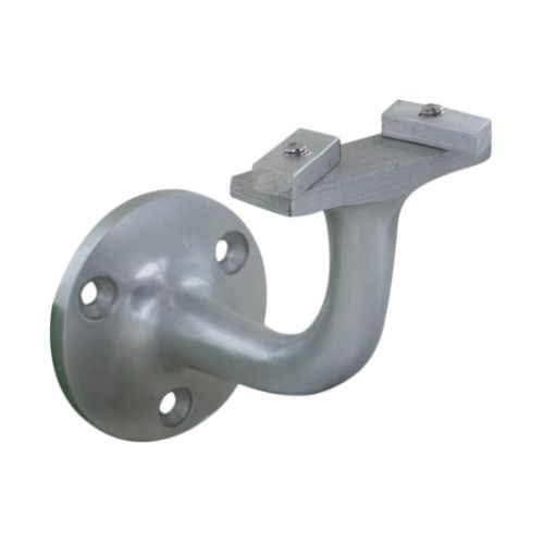 Support cintré pour main courante en aluminium anodisé argent DUVAL 61-0102-200 photo du produit Principale L