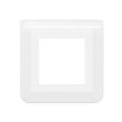 Plaque de finition MOSAIC blanc pour 2 modules LEGRAND 078802L photo du produit