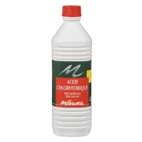 Acide chlorhydrique 23 % 1 L MIEUXA 103012 photo du produit Principale L