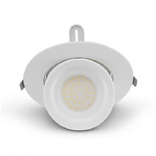 Spot LED escargot BOUTICA CCT 38 W rond inclinable et orientable CCT 3000 K / 4000 K / 5700 K blanc MIIDEX LIGHTING 767440 photo du produit Secondaire 2 L