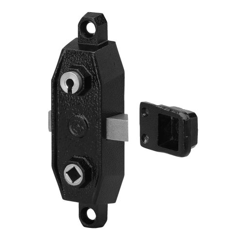 Serrure monopoint en applique GOLLOT 7560 droite clé à gorge finition noir - METALUX - F675601000 pas cher