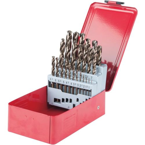 Coffret de 25 forets HSS-CO au cobalt diamètre 1 à 13 mm KS TOOLS 330.3613 photo du produit