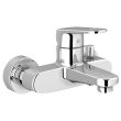 Mitigeur bain/douche mural EUROPLUS avec raccord en S - GROHE - 33553002 pas cher