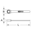 Clé à œil inox 12 mm KS TOOLS 964.1012 photo du produit Secondaire 1 S