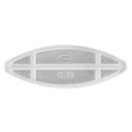 Lamelle transparente Lamello C10, 300 pi&egrave;ces - 145012 pas cher Principale M