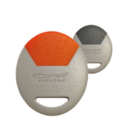 Badge MIFARE format porte clé gris pass - COMELIT - CLE/G pas cher Secondaire 2 L