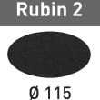 Abrasifs RUBIN 2 STF D115 P100 RU2/50 - FESTOOL - 499088 pas cher