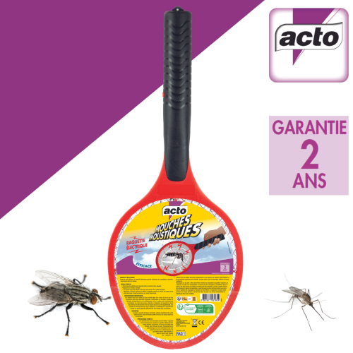 Raquette électrique mouches - moustiques ACTO RAQ1 photo du produit Secondaire 1 L