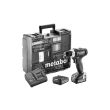 Perceuse-visseuse 12V Powermaxx BS12 + 2 batteries 2Ah + chargeur + coffret standard - METABO - 601036870 pas cher