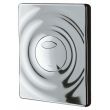 Plaque de commande SURF en chrome GROHE 37376000 photo du produit