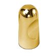 Bouton encoche zamak diamètre 12 mm doré brillant ESTAMP 8010100 photo du produit