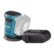 Ponceuse excentrique 18V 125mm (sans batterie ni chargeur) en boite carton - MAKITA - DB0180Z pas cher Secondaire 2 S