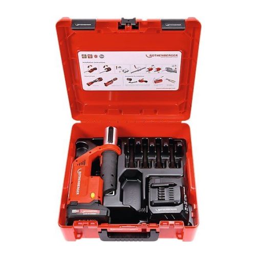 Sertisseuse 18 V ROMAX Compact TT ( sans machoire) + 1 batterie 2 Ah + chargeur ROTHENBERGER 1000002115 photo du produit Secondaire 9 L