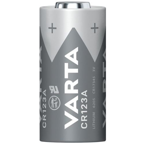 Pile lithium CR123 x 1 3 V 1430 mAh VARTA photo du produit