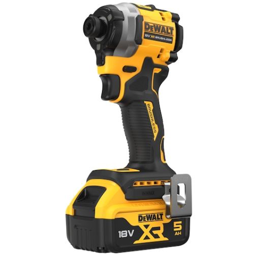 Visseuse a chocs 18 V XR BRUSHLESS + 2 batteries 5 Ah + chargeur + coffret T-STAK DEWALT DCF850P2T-QW photo du produit Secondaire 2 L