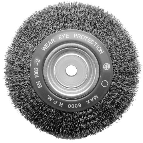 Brosse en acier 150x18x32mm fil 0,35mm - PEUGEOT OUTILLAGE - 800392 pas cher Principale L