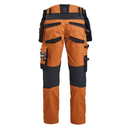 Pantalon artisan stretch STRIKER rouille/noir T38L - BL&Aring;KL&Auml;DER - 197011494099C144 pas cher Secondaire 1 L