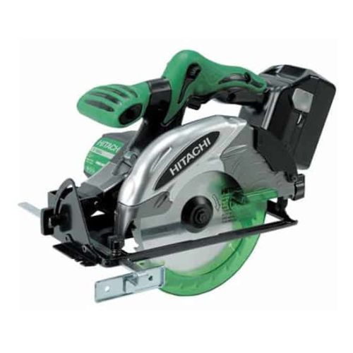 Scie circulaire 18V 165 mm + batteries 4 Ah + chargeur - HIKOKI pas cher