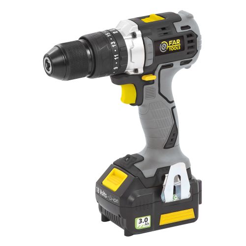 Perceuse percussion visseuse 18 V X-FIT XFB-IMPACT 2 Brushless + 2 batteries 3 Ah Li-ion + chargeur + coffret FARTOOLS 216010 photo du produit Secondaire 2 L