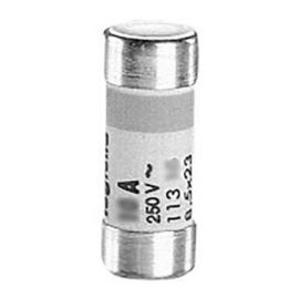 Cartouche cylindrique domestique Legrand 8 x 23 mm 6 A avec voyant boîte de 10 pièces - 011406 pas cher Principale M