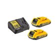 Perceuse-visseuse 18V Brushless + batteries 2 Ah + chargeur + coffret TSTAK DEWALT DCD791D2-QW photo du produit Secondaire 2 S