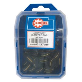 Assortiment clapets &eacute;thyl&egrave;ne-propyl&egrave;ne pleins N&eacute;opan - SIRIUS - 13706 pas cher Principale M