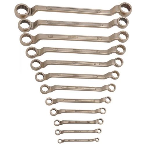 Jeu de 12 clés BRONZEPLUS polygonales contre-coudées 6 à 32 mm KS TOOLS 963.7437 photo du produit Principale L