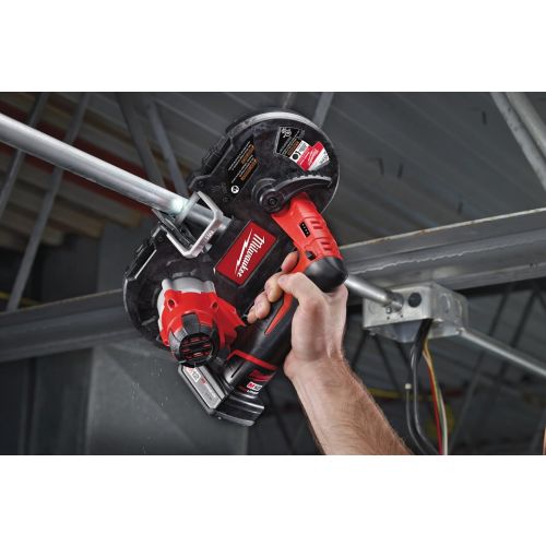 Scie à ruban 12V M12 BS-402C une main + 2 batteries 4 Ah + chargeur en coffret MILWAUKEE 4933441805 photo du produit Secondaire 4 L