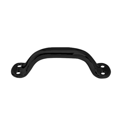 Poignée valise entraxe 106mm acier finition laqué noir - CADAP - 782/10V pas cher
