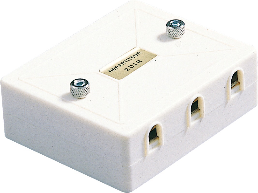 Répartiteur ferrite TV 4 sorties - L'EBENOID - 032528