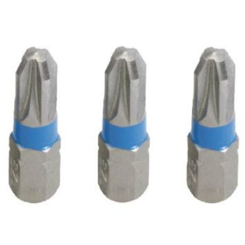 Lot de 3 embouts Pozidriv PZ1 à code couleur KS TOOLS 918.2011 photo du produit Principale L