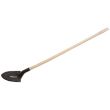 Pelle ronde col de cygne avec manche en bois 21 cm KS TOOLS 144.0824 photo du produit